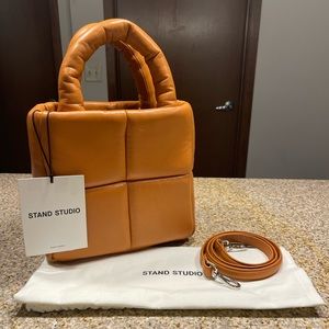 Stand Studio Rosanne Leather Puffy Bag